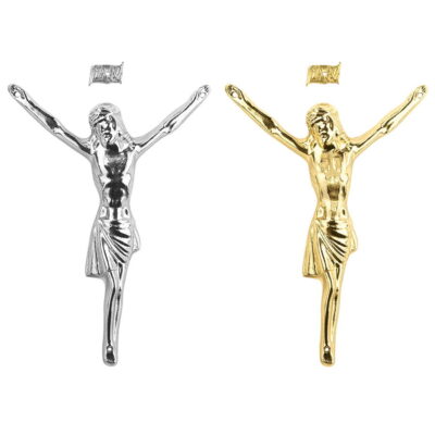 Metalowy Korpus Chrystusa na krzyż